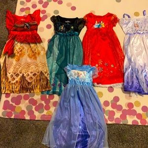 Disney Princess dress bundle